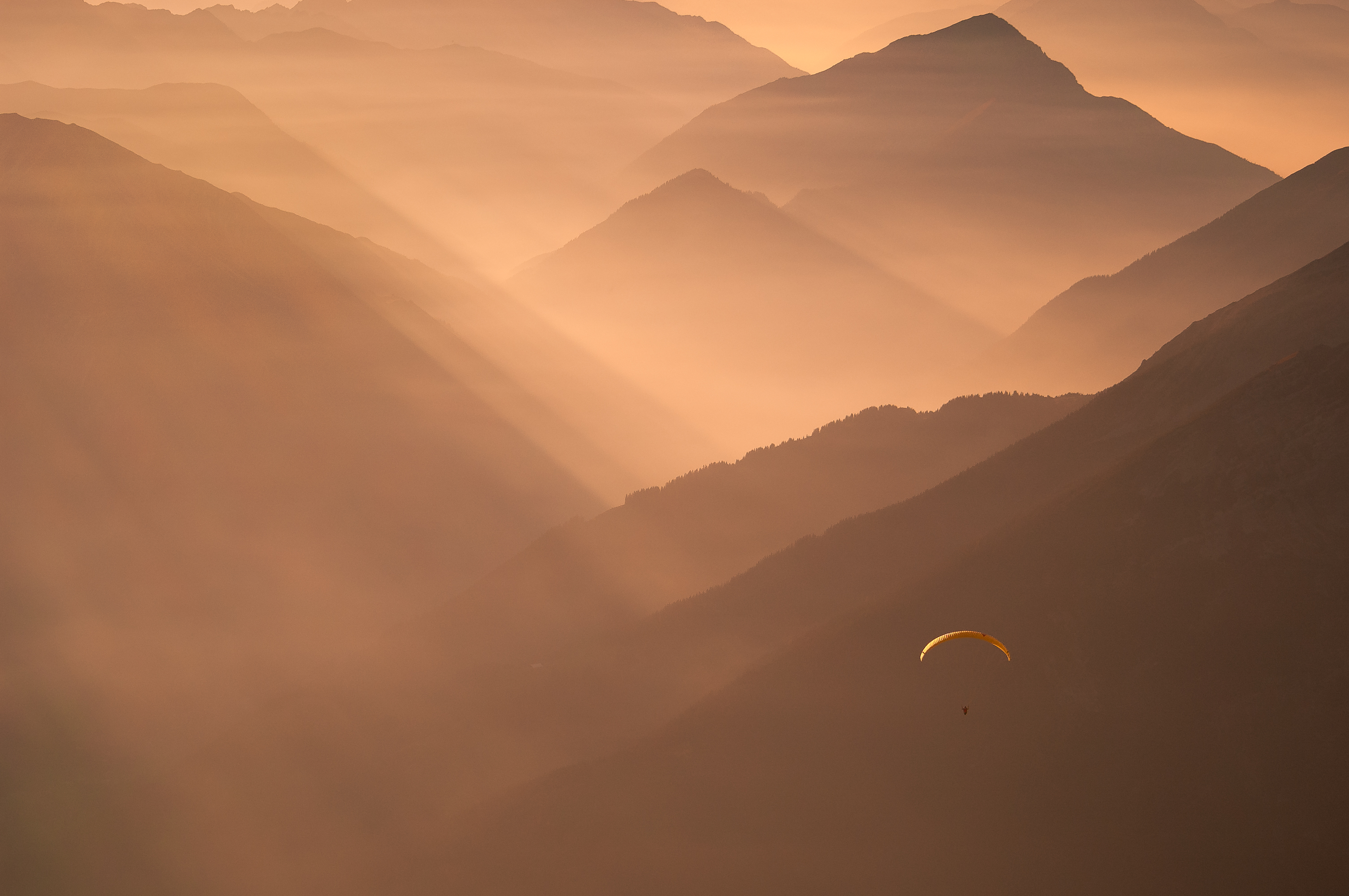 Berge in Flammen - 04581